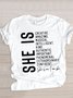 Crew Neck Regular Fit Casual T-Shirt