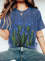 Flowers Wash Print T-Shirt