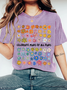 Bella Canvas Celebrate Minds of All Kinds Autism Awareness Wash T-Shirt