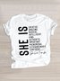 Crew Neck Regular Fit Casual T-Shirt