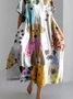 Women's Fun Cute Dog Print Dress