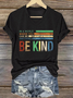 V Neck Cotton Casual T-Shirt