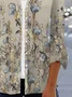 Women's Floral Spring Print Fashion Cardigan