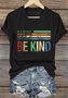 V Neck Cotton Casual T-Shirt