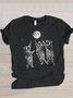 Crew Neck Casual T-Shirt