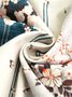 Print Casual V Neck T-Shirt