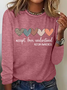 Accept Love Understand Autism Acceptance Shirt Autism Awareness Mom Shirt Casual Long Sleeve Shirt