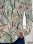 Women's Spring Floral Print Casual Round Neck Long Sleeve T-Shirt