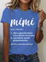 Mimi Definition Grandma Definition Cotton T-Shirt