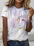 Crew Neck Casual T-Shirt