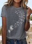 Casual Round Neck T-Shirt