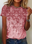 Casual Round Neck T-Shirt