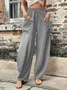 Plain Simple Loose Pants