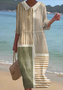 Regular Fit Casual Dress With No Belt