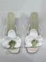 Elegant Summer Plain Wedge Sandal