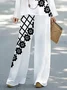 Women's Floral Spring Print Two Piece Suit