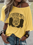 Western Style Round Neck Colored Cotton Short Sleeve T-Shirt