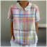Loose Casual Multicolor Block T-Shirt