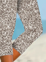 Women's Abstract Spring Print Casual Leggings