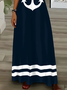 Women's Anchor Spring Print Sexy Fashion Suspender Dress