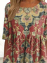 Regular Fit Casual Dress With No