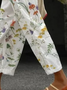 Casual Floral Pants