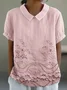 Plain Loose Simple Blouse