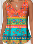 Loose Casual V Neck T-Shirt