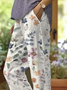 Women's Floral Print Spring Casual Pants