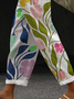 Women's Floral Print Spring Casual Pants