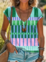 Casual Geometric T-Shirt