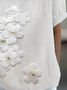 Women's Floral Print Spring Lapel Short Sleeve Shirt