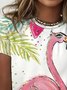 Crew Neck Casual T-Shirt