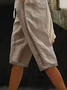 Women's  H-Line Straight Pants Daily Going Out Pants Khaki Casual Printing Geometric Summer Pants