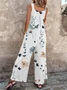 Cotton And Linen Vacation Jumpsuit