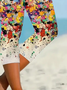Women's Abstract Print Spring Casual Leggings