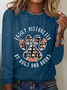 Easily Distracted Dogs And Books Casual Long Sleeve Shirt