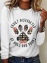 Easily Distracted Dogs And Books Casual Long Sleeve Shirt