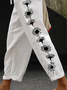 Women's Spring Floral Print Casual Pants