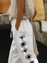 Women's Spring Floral Print Casual Pants
