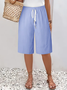 Women's Spring And Summer Casual Straight-Leg Trousers With Straps