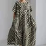 Casual Geometric Dress With No