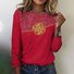 Crew Neck Regular Fit Geometric Casual T-Shirt