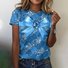 Casual Crew Neck Cotton T-Shirt