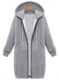 Cotton Casual Hoodie Coat