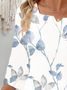 Women's Floral Print Casual Fashion Blouse