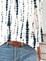 Women's Stripe Printed Casual Fashion Blouse