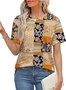 Crew Neck Casual T-Shirt
