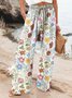 Casual Floral Pants