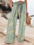 Casual Floral Pants